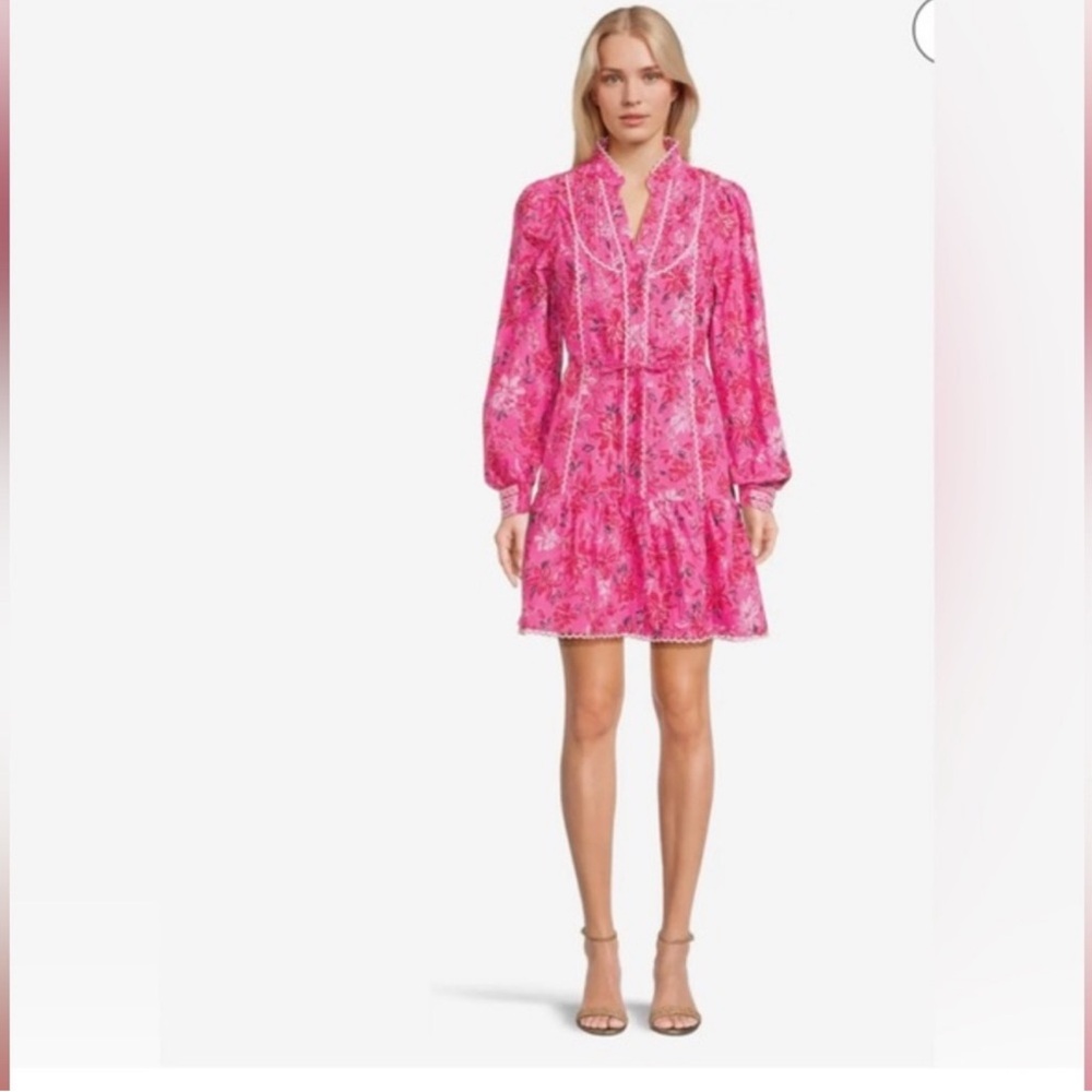 NWT Lilly Pulitzer Arletta Floral Dress - Picture 9 of 10